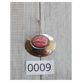 Modernist Sterling Silver Rhodochrosite pendant
