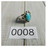 Sorrento Sterling Silver Ring SZ 7