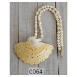Karla Jordan Seashell Fashion Statement Necklace