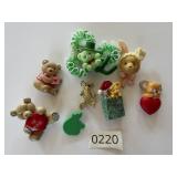 VTG Teddy Bear Brooch Pin Lot Adorable Polar