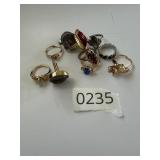 Lot of Vintage Costume Jewelry Rings 5