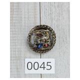 Griffin and Rhinestone VTG Clip