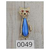 MCM Jelly Belly Cat w Crystal Adornments