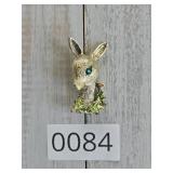 Gerrys Jeweled Eye Reindeer with Holly Brooch