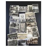 Antique VTG RPPC Photo Postcarrd Lot
