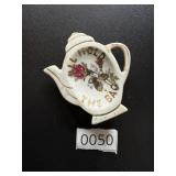 Antique Porcelain Tea Bag Holder