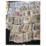 Huge Antique Postcard Lot Embossed Plus NICE