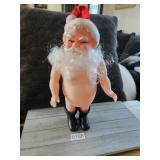 Vintage Hong Kong Plastic Santa Claus