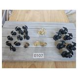 Vintage lot of Marines EGA Hatbadges Pins Emblems