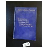Essentials Surgery Veneral Disease Antique Book