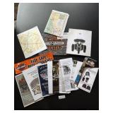 Lot of Misc Harley Davidson Ephemera