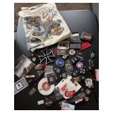 Cloth Bag Lot of Harley Davidson Motorcyle Smalls