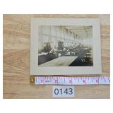 Antique Factory Photo Mounted Sewing Machines