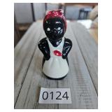 Black Americana Salt Pepper Shaker