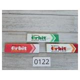 3 Tin Advertising Display Bubble Gum Lithos