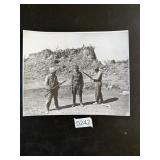 VTG Photograph Men holding Guns