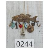 Paravenue Dangly Fish Pin Brooch