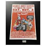Boswells Harley Davidson Toy Parade Poster