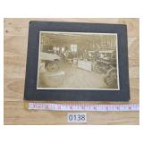 Antique Carriage Manufacturing Mounted Photo