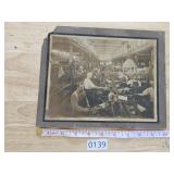 Antique Factory Cabinet Photo Shoes Prosthetics?