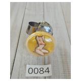 Vintage Pin Up Girl Suicide Knob Spinner