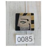 Sterling Silver 925 Pharoah Pin Brooch