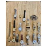 Estate Mens Watch Lot Vintage
