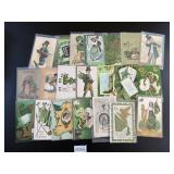 Huge Antique Saint Patricks Day Postcard Lot