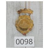 Chicago Corner Stone 1899 Medal Post Office