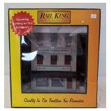MTH Rail King O Gauge 30-9156 Internal Revenue Service building on fire in box