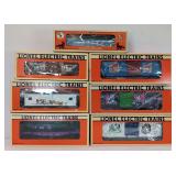 Lionel O Gauge Disney freight; 16760, 16686, 19723, 16724, 19256, 19271, 19270 in box
