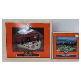 Lionel O Gauge 14080 Hobo Hotel and 32987 Hobo Campfire in boxes