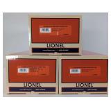 Lionel O Gauge Alaska Budd RDC passenger cars 35490, 35499, 38248 in shippers