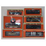Lionel O Gauge Chessie freight; 26773, 15002, 26751, 26144, 16946, 16922, 17403 in box