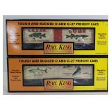MTH Rail King O Gauge 30-7858 Creek Chub Bait Co. 30-78047 Great Lakes Seafood in box