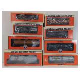 Lionel O Gauge 6323, 6307, 26198, 36112, 17877, 17910, 17908 freight in box
