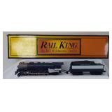 MTH Rail King O Gauge RK-1114LP Texas & Pacific 4-8-2 L-3 locomotive w/ProtoSound in box