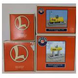 Lionel O Gauge 12953, 22954, 14225, 24218 tanks in box