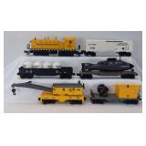 Lionel O Gauge USN diesel switcher freight set 6-11745