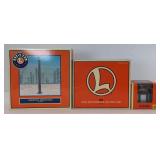 Lionel O Gauge 81433, 12961 and 14142 accessories in box