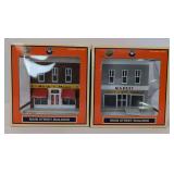 Lionel O Gauge 34125 Bark and Meow & 34126 Market buildings in boxes