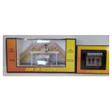 MTH Rail King O Gauge 30-90003 Power Station & 30-9117 Columbia Oil op. storage tank in boxes