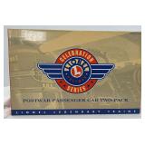 Lionel O Gauge 39151 Canadian Pacific aluminum passenger 2-pack in box