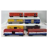 Lionel O Gauge freight trains two 9200, 9739, 9724, 9767, 9301, 6428, 6907