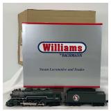 Williams O Gauge 40502 Great Northern Berkshire 2-8-4 loco and tender in shipper