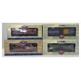 Lionel O Gauge 19427, 19567, 19792, 36786 Celebration Series in box