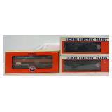 Lionel O Gauge two 5720 and 19568 Great Northern reefers in box