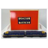 Lionel O Gauge 18117 Santa Fe F3 A-A diesel locomotive units in box