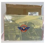 Lionel O Gauge 25446 Santa Fe alum. pass. 2-pack PWC 15" in box