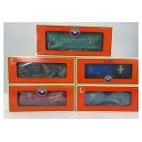 Lionel O Gauge 17174, 25307, 29284, 36256, 52203 hopper boxcar mixed freight in box